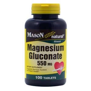 Gluconato de Magnesio de Mason Natural
