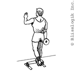 ejercicios para pantorrilla elevacion a una pierna