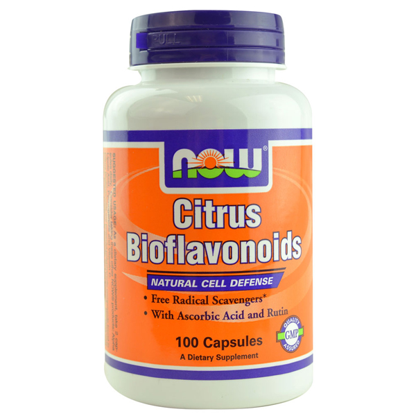 Citrus Bioflavonoids 100 caps NOW FOODS Citroflavonoides Boteprote