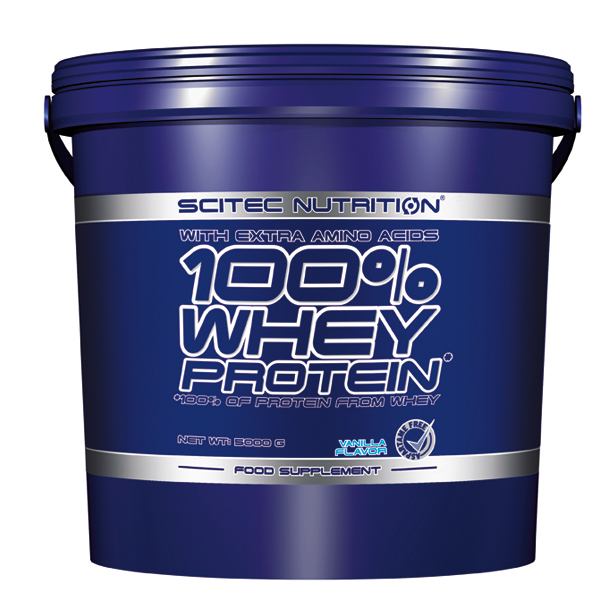 100% Whey Protein - 5Kg - SCITEC - Boteprote