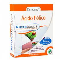 Acido Folico - 30 caps Nutrabasicos