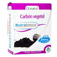 Carbon Vegetal - 60 caps Nutrabasicos