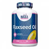 Flax Seed Oil Organic 1000mg - 100 Softgels