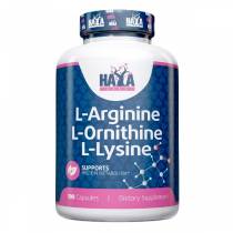 L-Arginine - L-Ornithine - L-Lysine - 100 caps