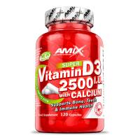 Vitamina D3 2500IU + Calcio - 120 caps