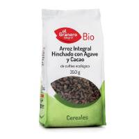 Arroz Integral Hinchado con Agave y Cacao Bio - 350g