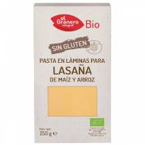 Laminas Lasaña Sin gluten Bio - 250g