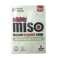 Sopa de Miso con Tofu y Jengibre Sin gluten Bio - 6x10g