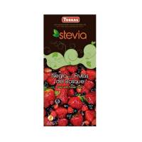 Chocolate Negro con Frutos Del Bosque con Stevia - 125g