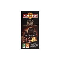 Chocolate Negro con Trocitos de Jengibre Bio - 100g
