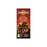 Chocolate con Leche y Caramelo Al Punto de Sal Bio - 100g