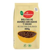 Bolitas de Quinoa con Agave y Cacao Bio - 300g