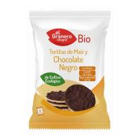 Tortitas de Maiz con Chocolate Negro Bio - 33g