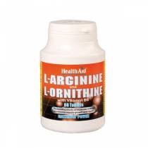 L-Arginina/L-Ornitina 600mg/300mg - 60 comp