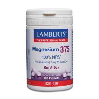 Magnesio 375 mg por tableta - 180 tabs