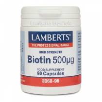 Biotina 500mcg - 90 caps