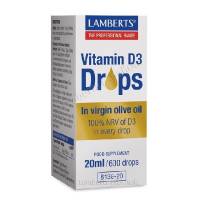Vitamina D3 GOTAS (20 ml, 600 gotas) - 20ml Gotas.