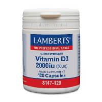 Vitamina D 2000 UI (50 mcg) - 120 caps