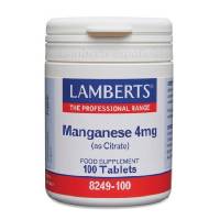 Manganeso 4 mg  - 100 tabs