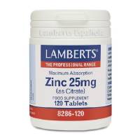 Zinc 25 mg  - 120 tabs