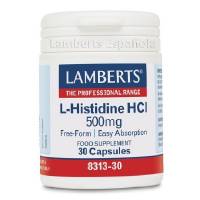 L-Histidina HCL 500mg - 30 caps