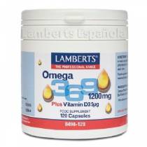 Omega 369 - 1200mg + Vitamina D3 5mcg - 120 caps