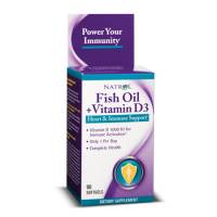 Fish Oil + Vitamin D3 - 90 caps