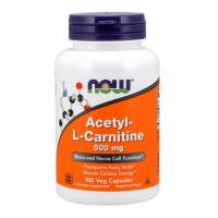 Acetyl L-Carnitine 500mg - 100 vcaps