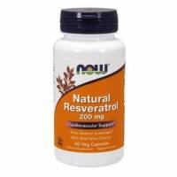 Natural Resveratrol 200mg - 60 vcaps
