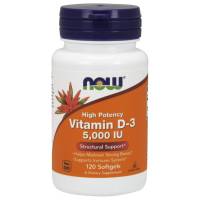 Vitamina D-3 5000 IU - 120 softgels