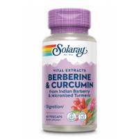 Berberine & Curcumin 600mg - 60 vcaps