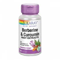 Berberine & Curcumin 600mg - 60 vcaps