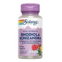 Rhodiola & Schizandra 500mg - 60 vcaps