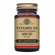 Vitamina D3 600UI (15mcg) - 60 vcaps