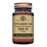 Vitamina D3 1000UI (25mcg) - 100 perlas